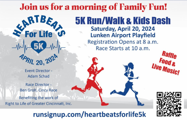 Heartbeats For Life 5K Run/Walk & Kids Dash